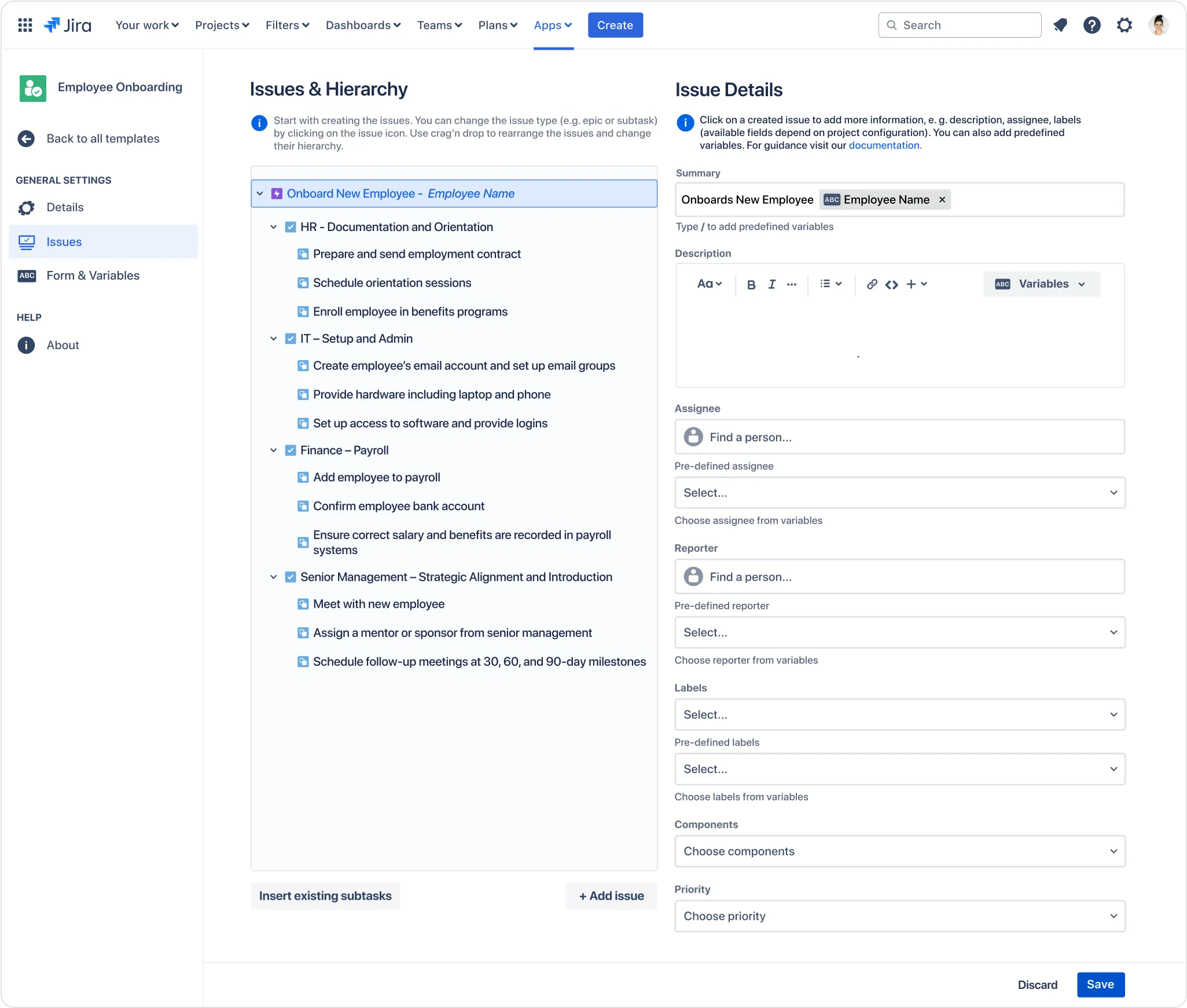 Jira-epic-template-speed-up-recurring-work-Employee-Onboarding-Use-Case-Template