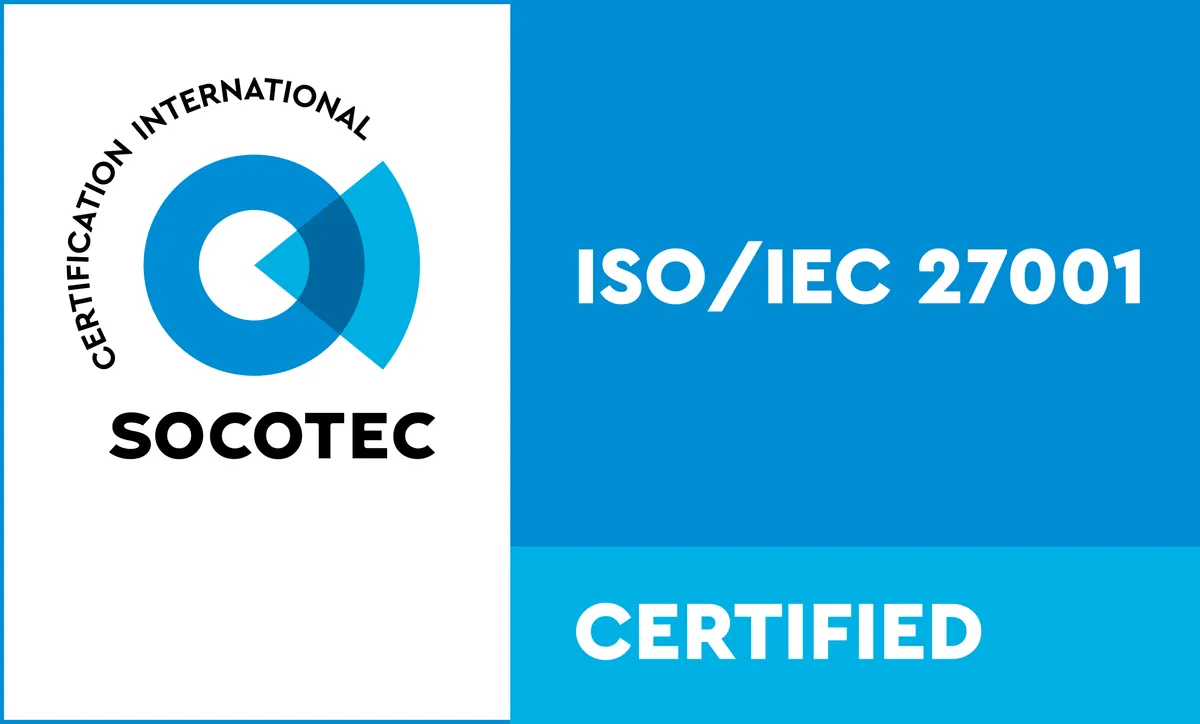 SOCOTEC ISO/IEC 27001 Certification Mark