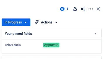 Awesome Custom Fields colored labels in issue view