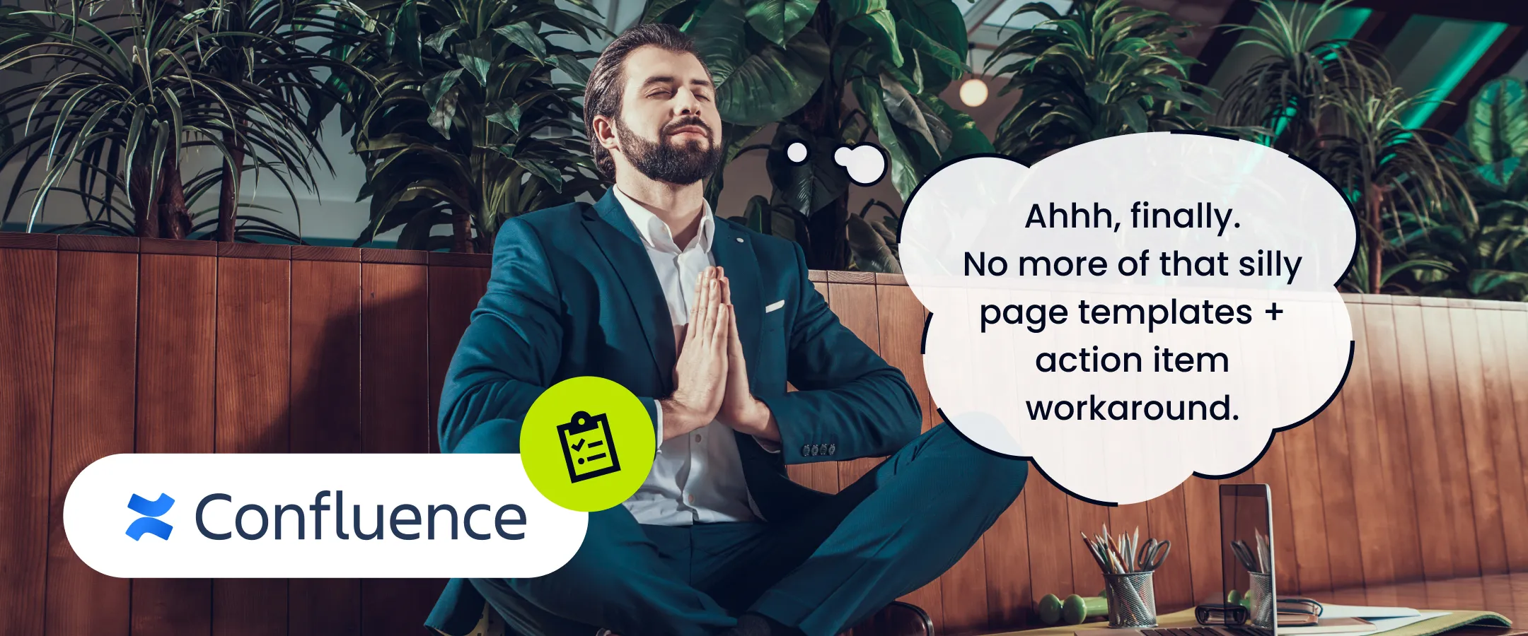 Confluence checklists for recurring tasks