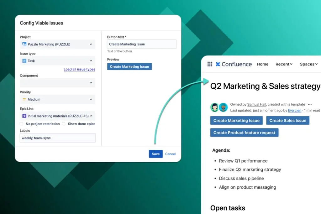 Viable Issues – Preconfigured fields—consistent tickets by design