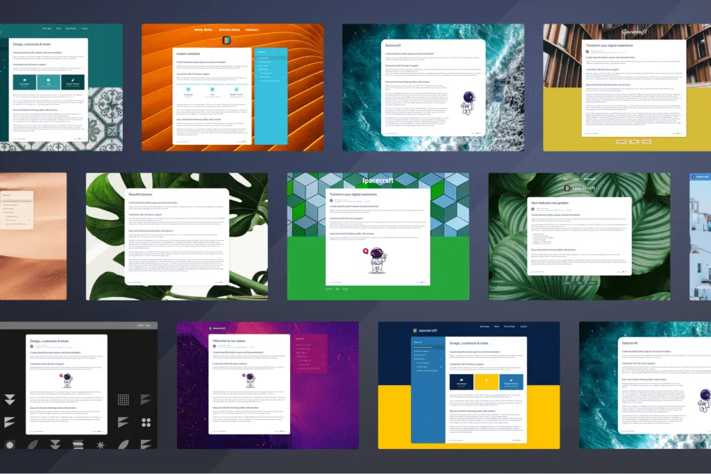 Spacecraft – Theme your content like your brand