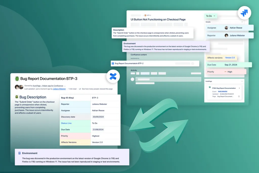 AutoPage – Bug Reporting