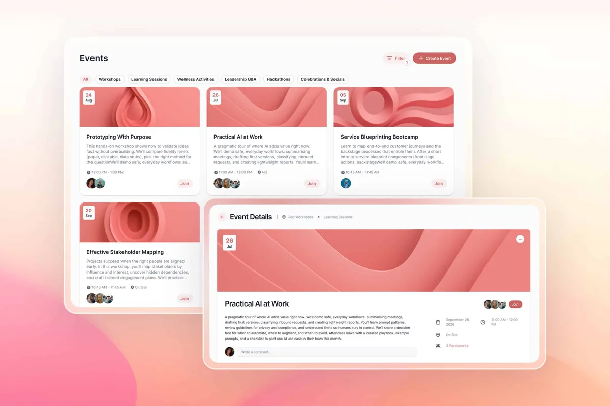 Mantra – Build your Confluence events calendar