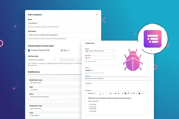 Templating feature header