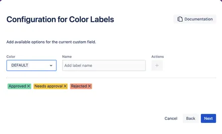 jira custom fields ultimate guide - Awesome Custom Fields color fields setup