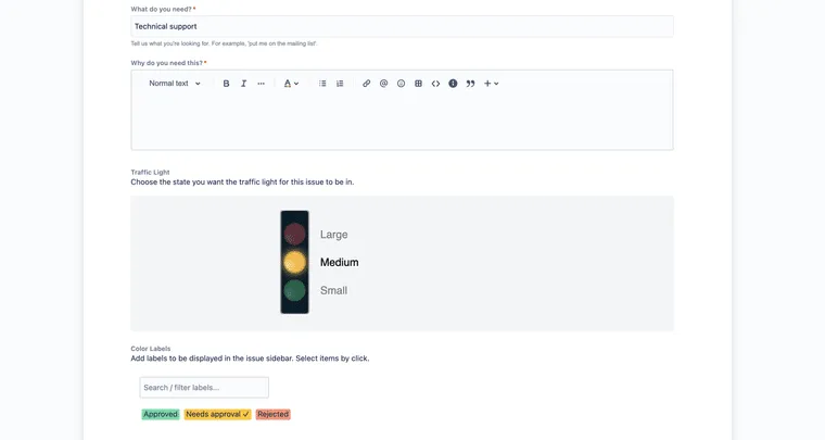 jira custom fields ultimate guide - Awesome Custom traffic light field