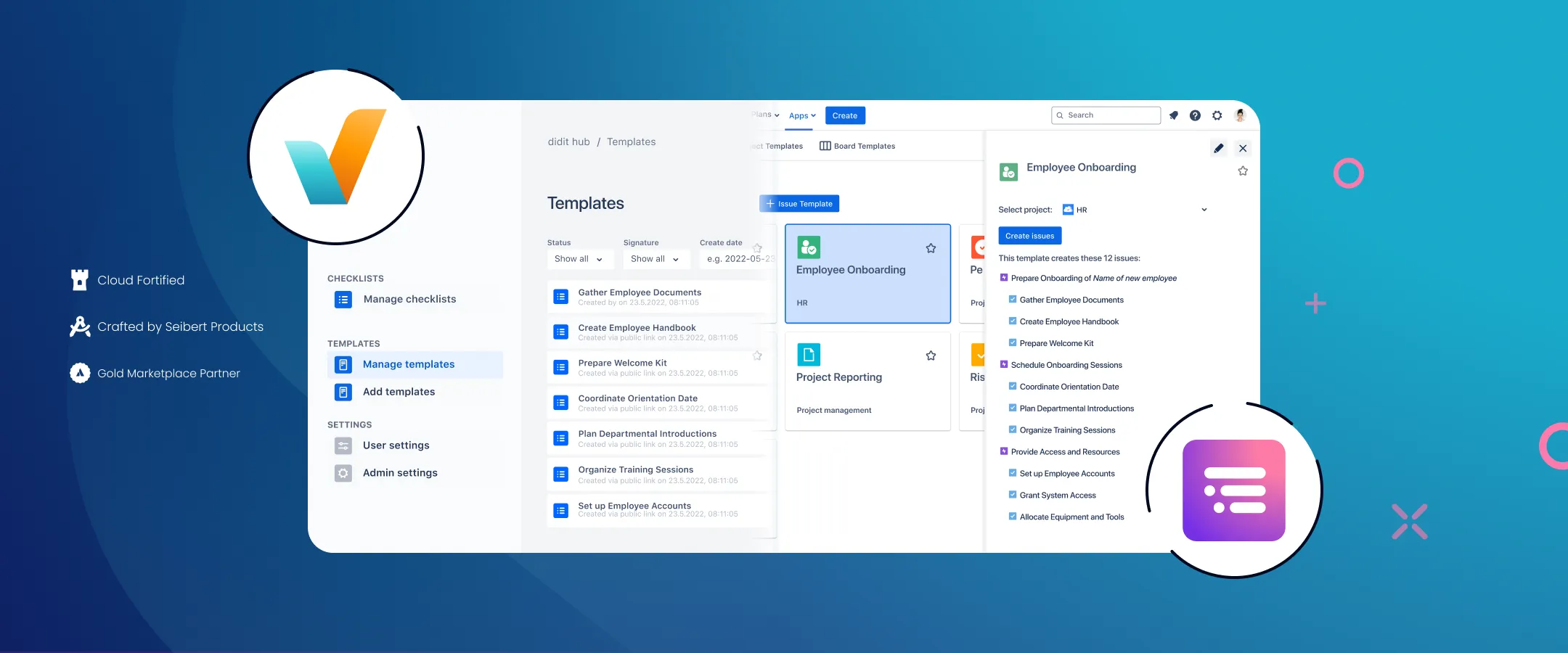 HR Onboarding Jira template and checklist