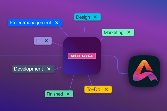 Vibrant Jira label colors for better task differentiation