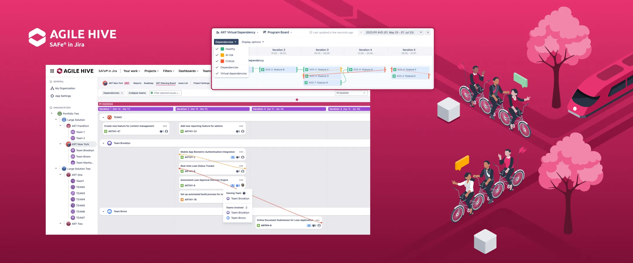 PI Planning in Jira with Agile Hive
