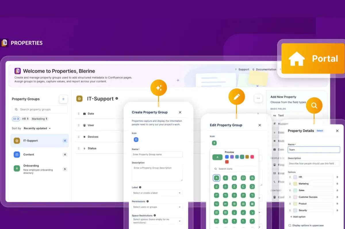Properties – Reusable Property Groups for consistency