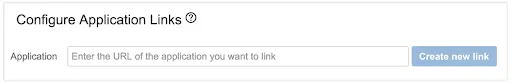 Configuring application links in Jira